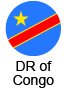 Bandera DR of Congo