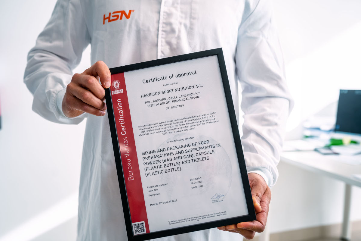 renovación certificados GMP y HACCP  hsn